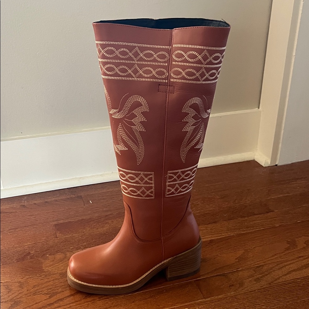 Dingo Avalon Leather Boots, Russet - Picture 3 of 6
